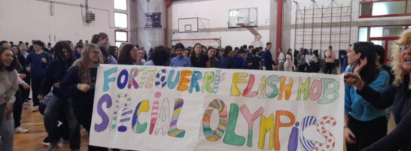 Partecipazione al flashmob organizzato da Special Olympics Italia